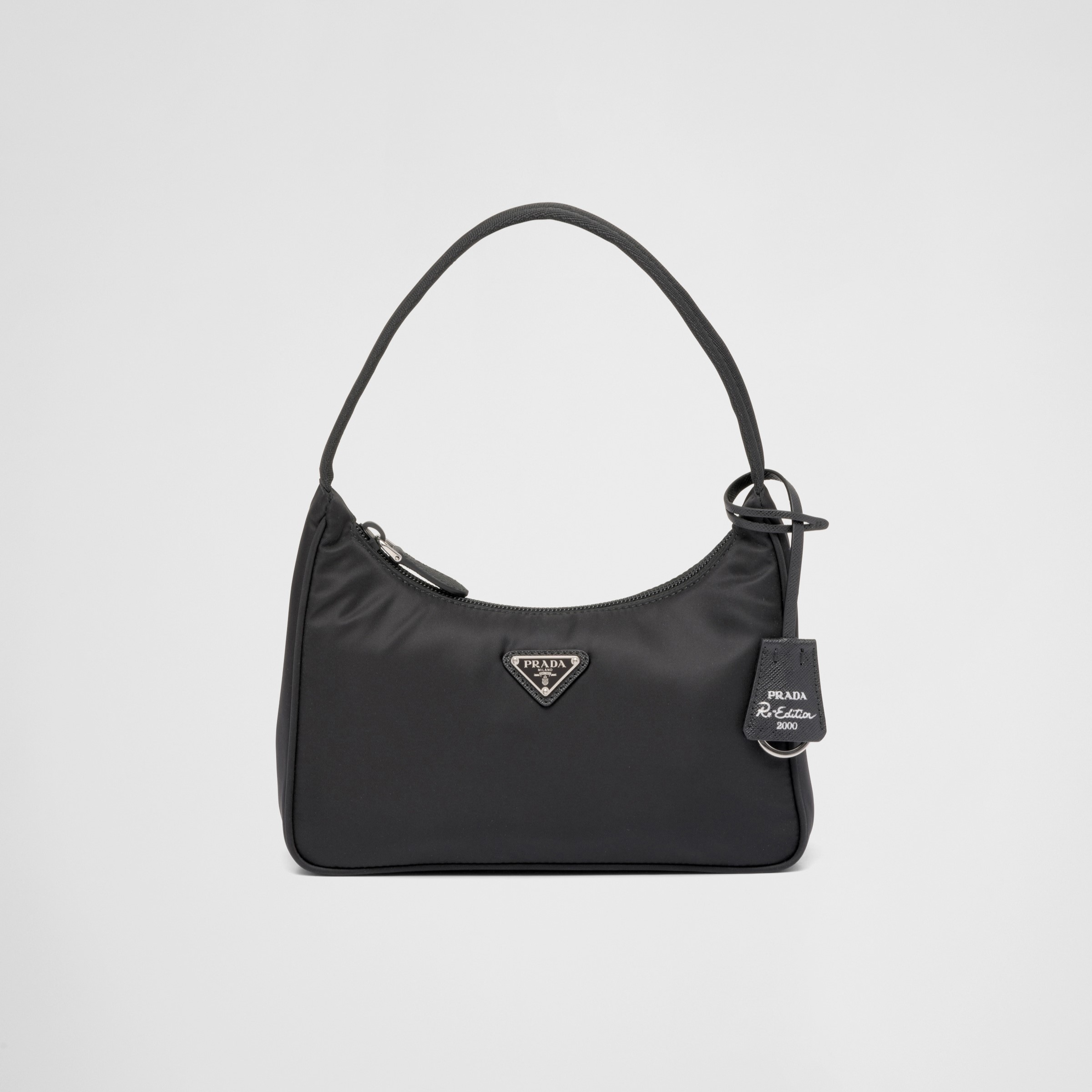 RE-NYLON RE-EDITION 2000 MINI-BAG, RECYCLED POLYAMIDE – BLACK