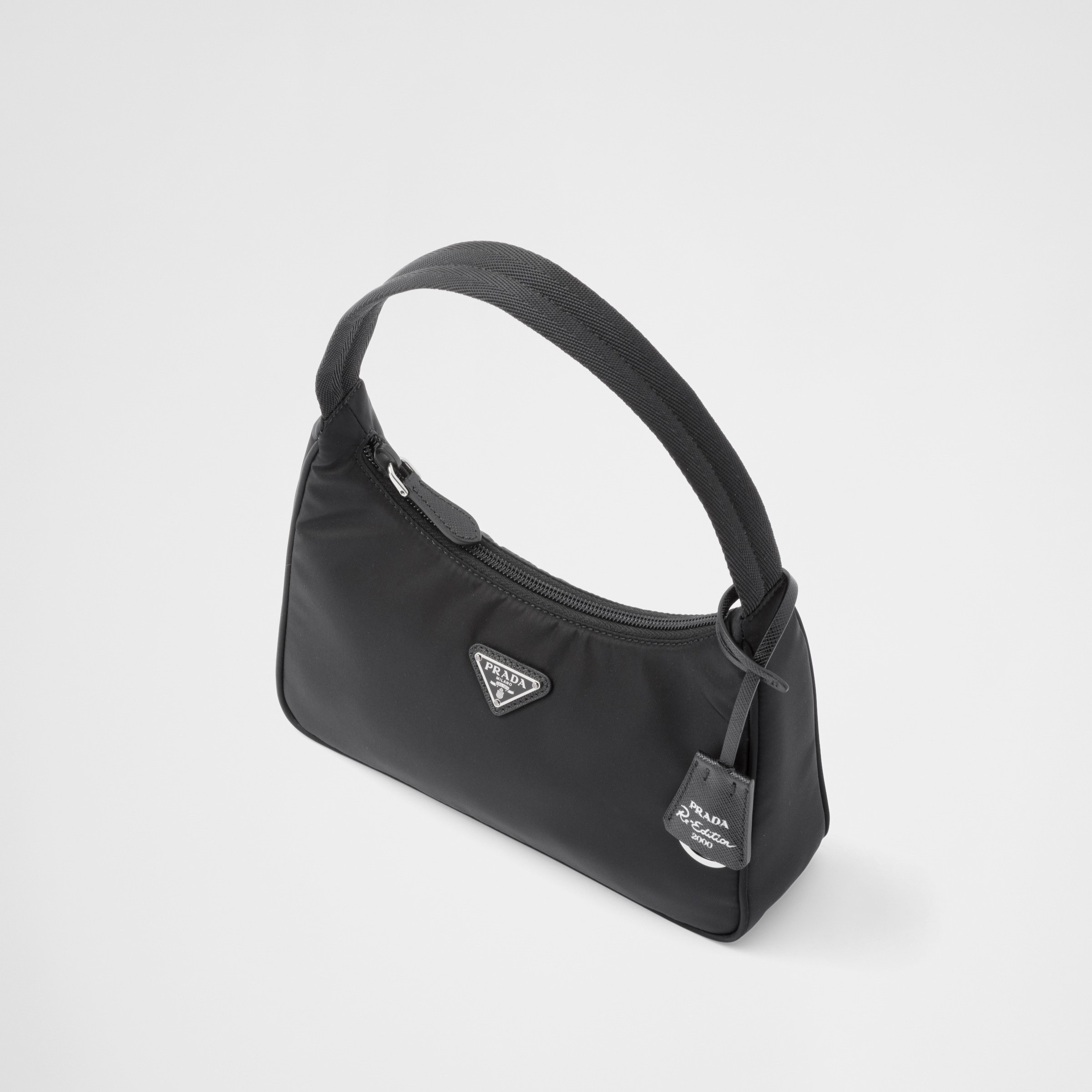 RE-NYLON RE-EDITION 2000 MINI-BAG, RECYCLED POLYAMIDE – BLACK