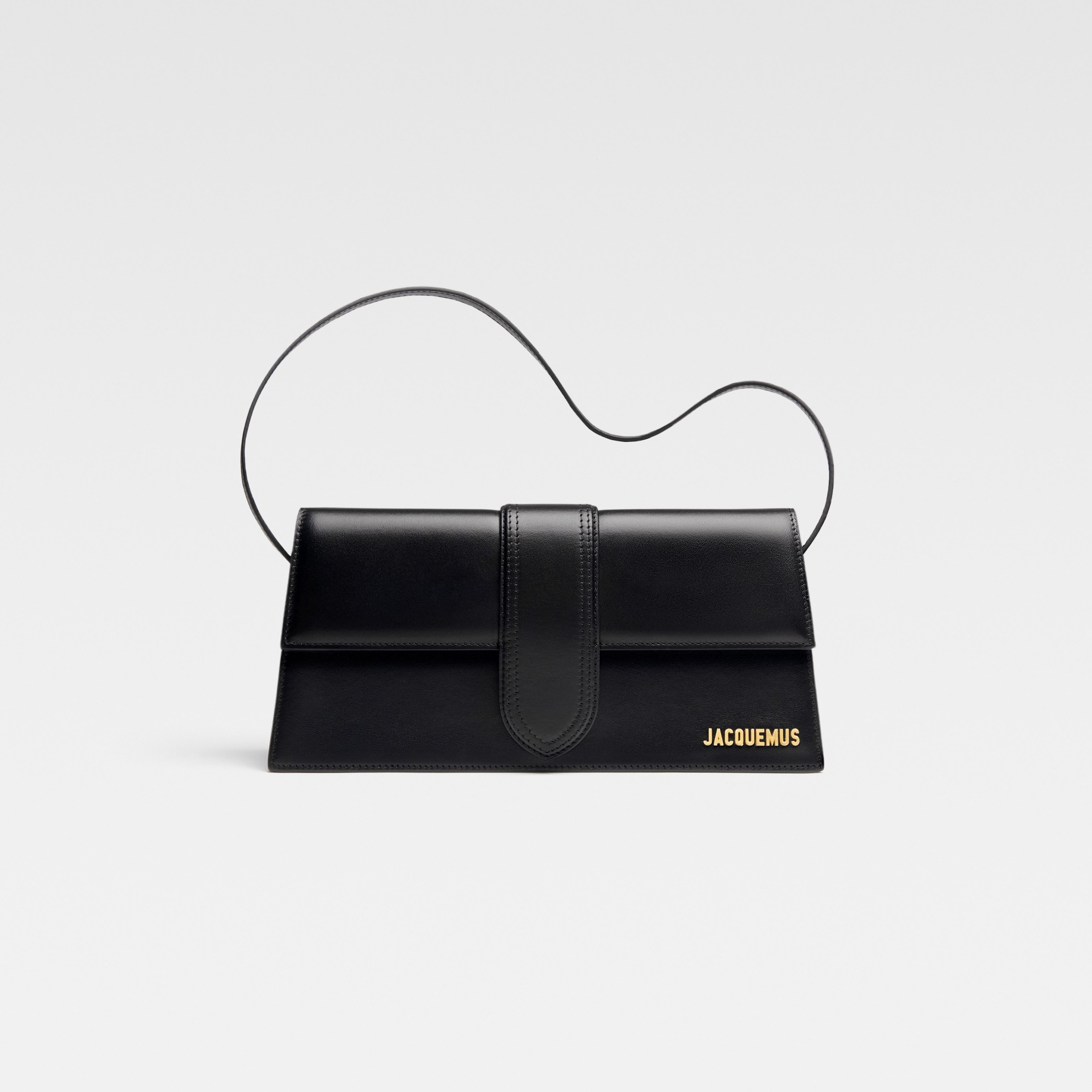 THE LONG BAMBINO, SMOOTH LEATHER – BLACK