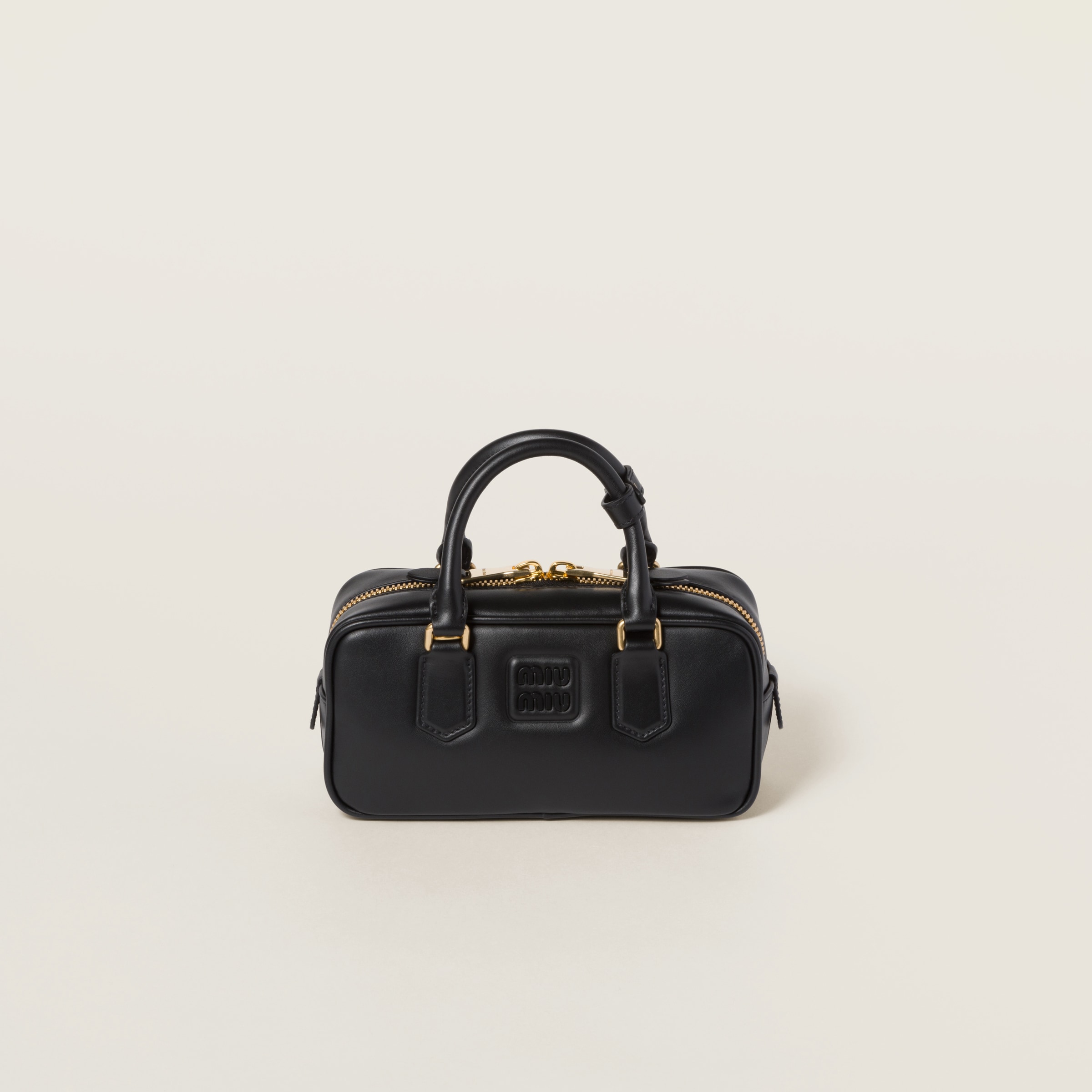 ARCADIE BAG, CALFSKIN – BLACK