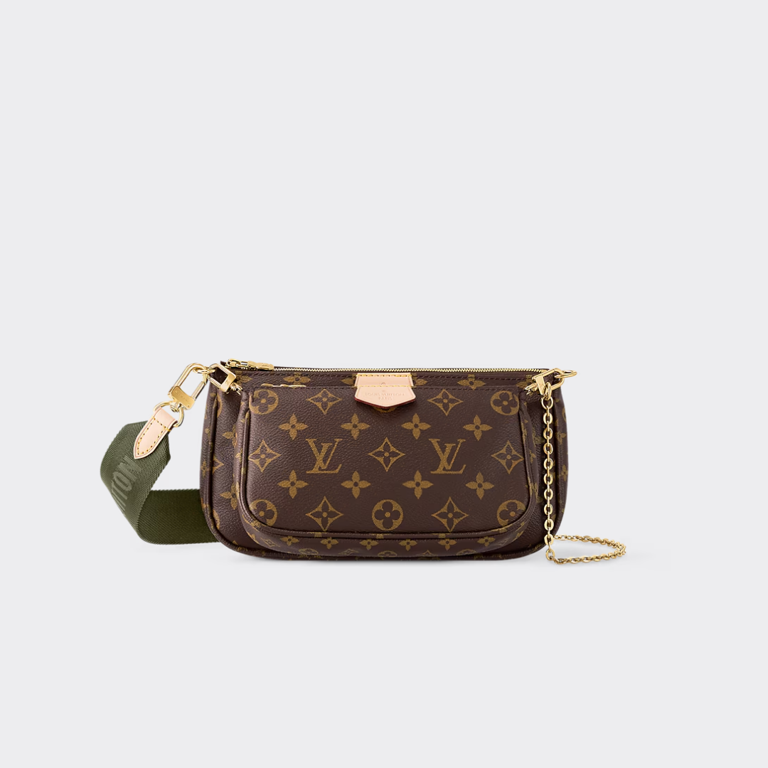 MULTI ACCESSORIES BAG, COATED CANVAS – KHAKI
