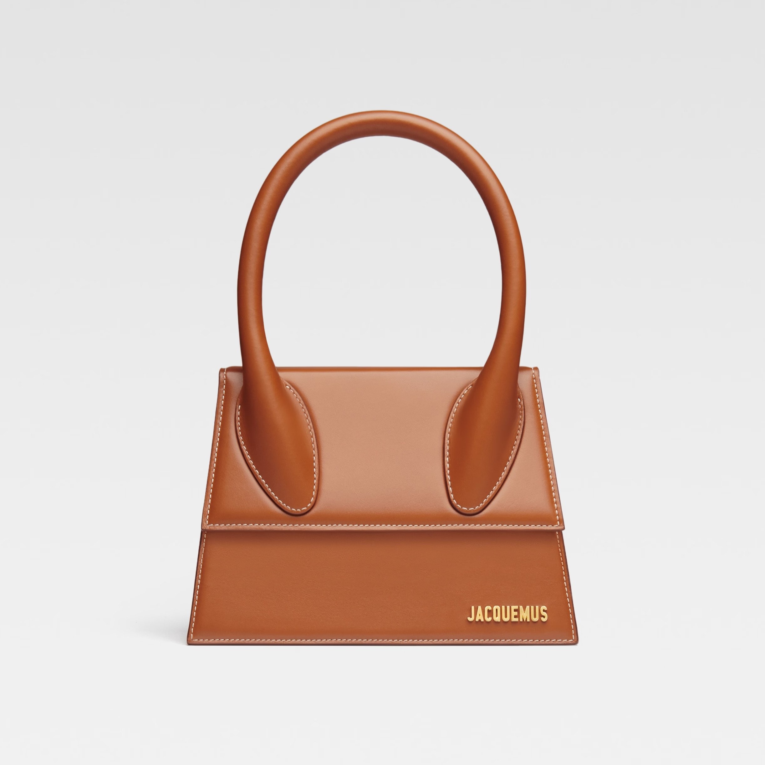 THE LARGE CHIQUITO, SMOOTH LEATHER – LIGHT BROWN