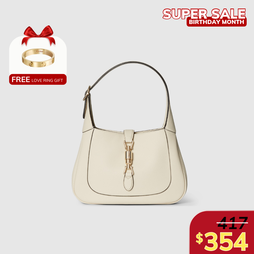 JACKIE 1961 MEDIUM BAG, IVORY LEATHER –  IVORY