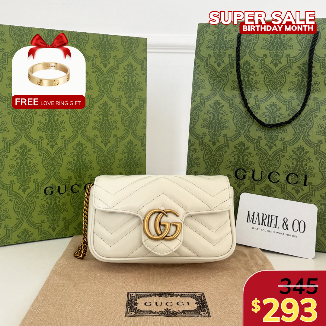 MARMONT SUPER MINI BAG, WHITE LEATHER – WHITE