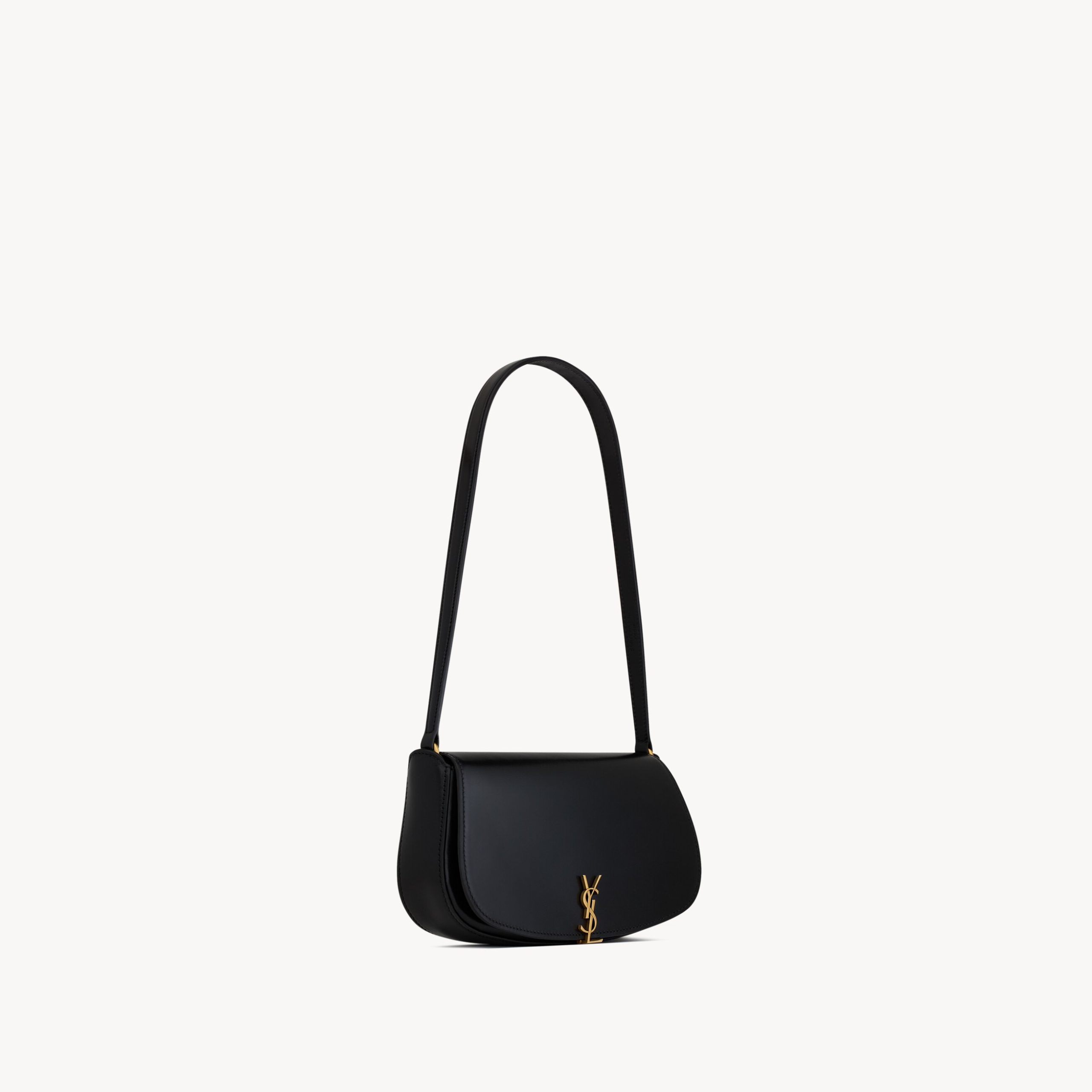 MINI VOLTAIRE, CALFSKIN – BLACK