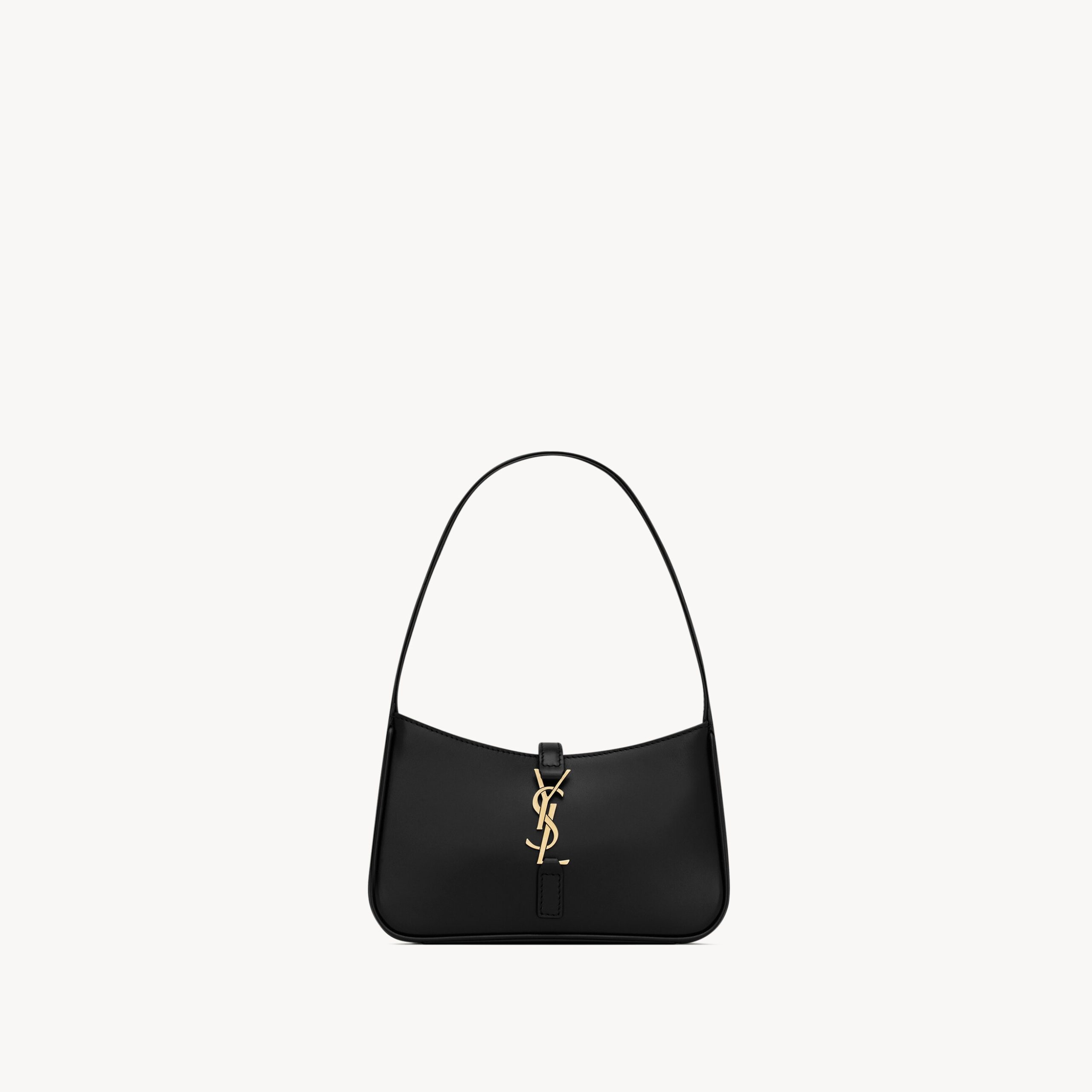 [YSL] MINI LE 5 À 7, SMOOTH LEATHER – NOIR