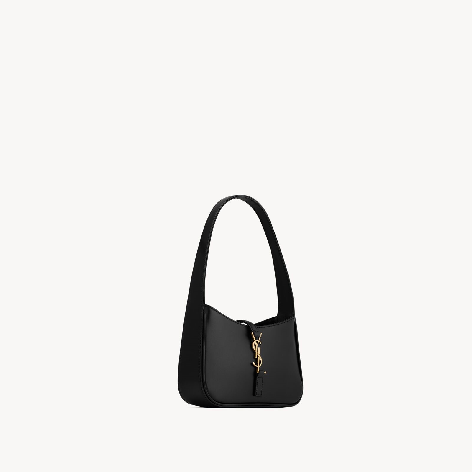 [YSL] MINI LE 5 À 7, SMOOTH LEATHER – NOIR
