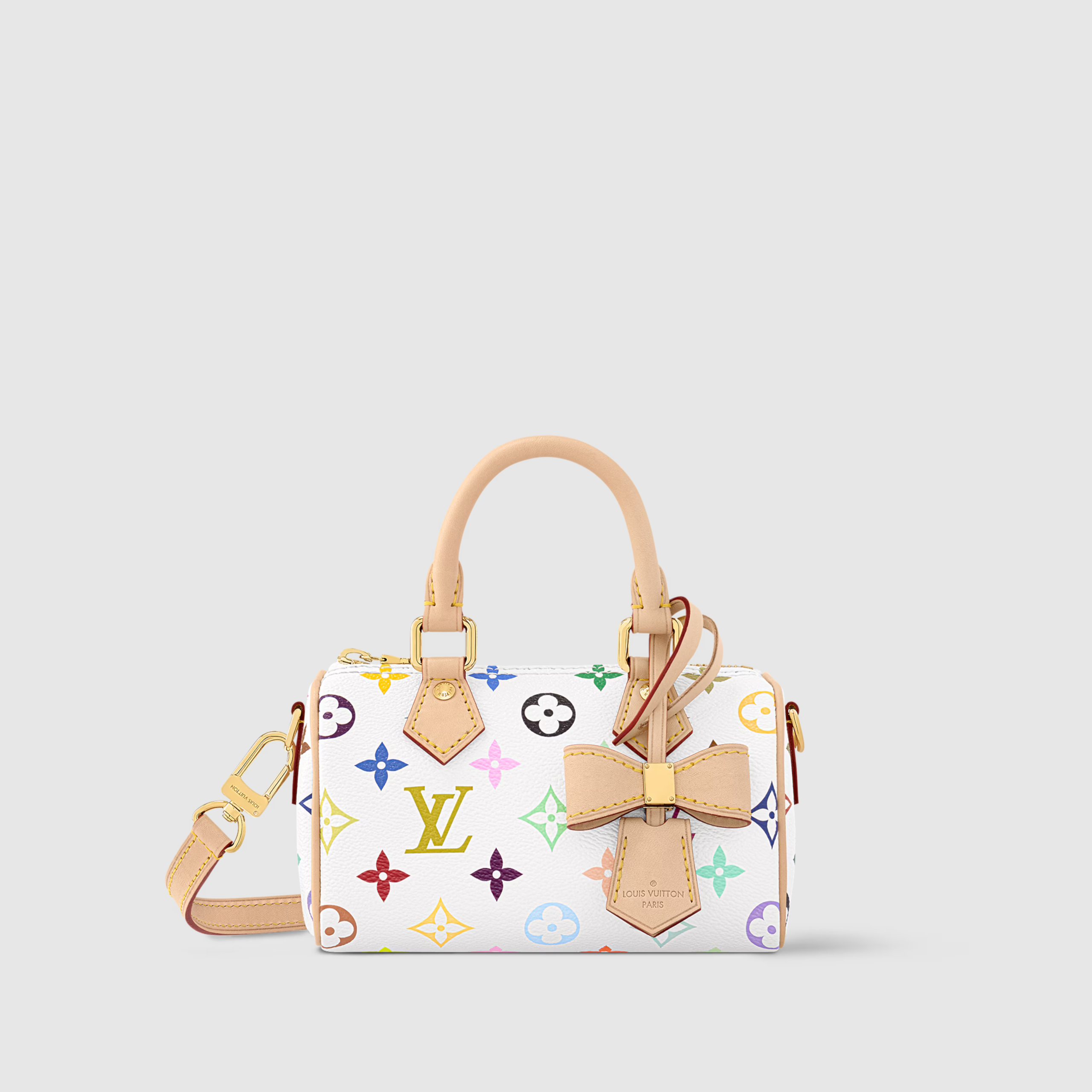 LV X TM NANO SPEEDY, MONOGRAM COATED CANVAS – MULTICOLORED