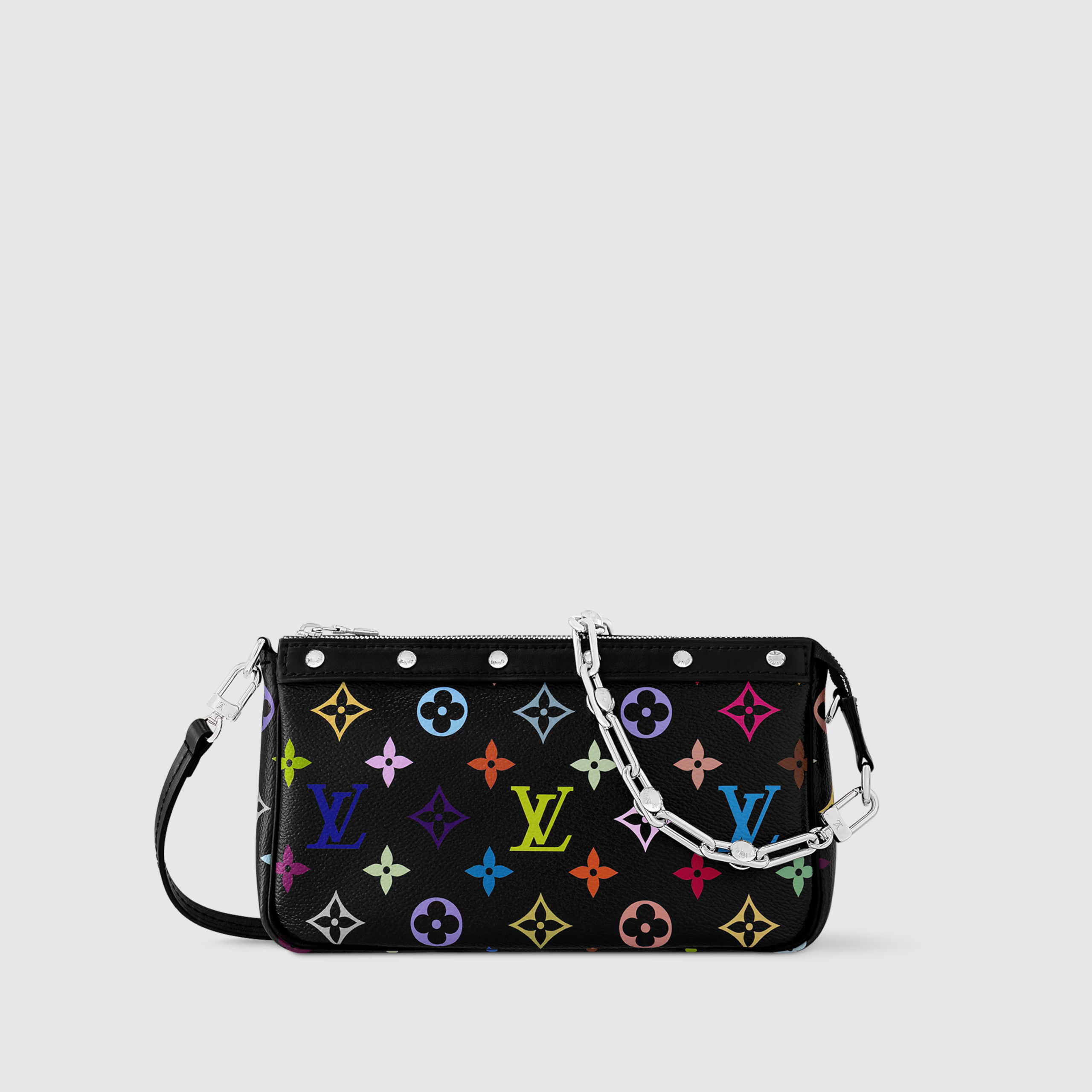 LV X TM POCHETTE ACCESSOIRES, MONOGRAM COATED CANVAS – MULTICOLORED