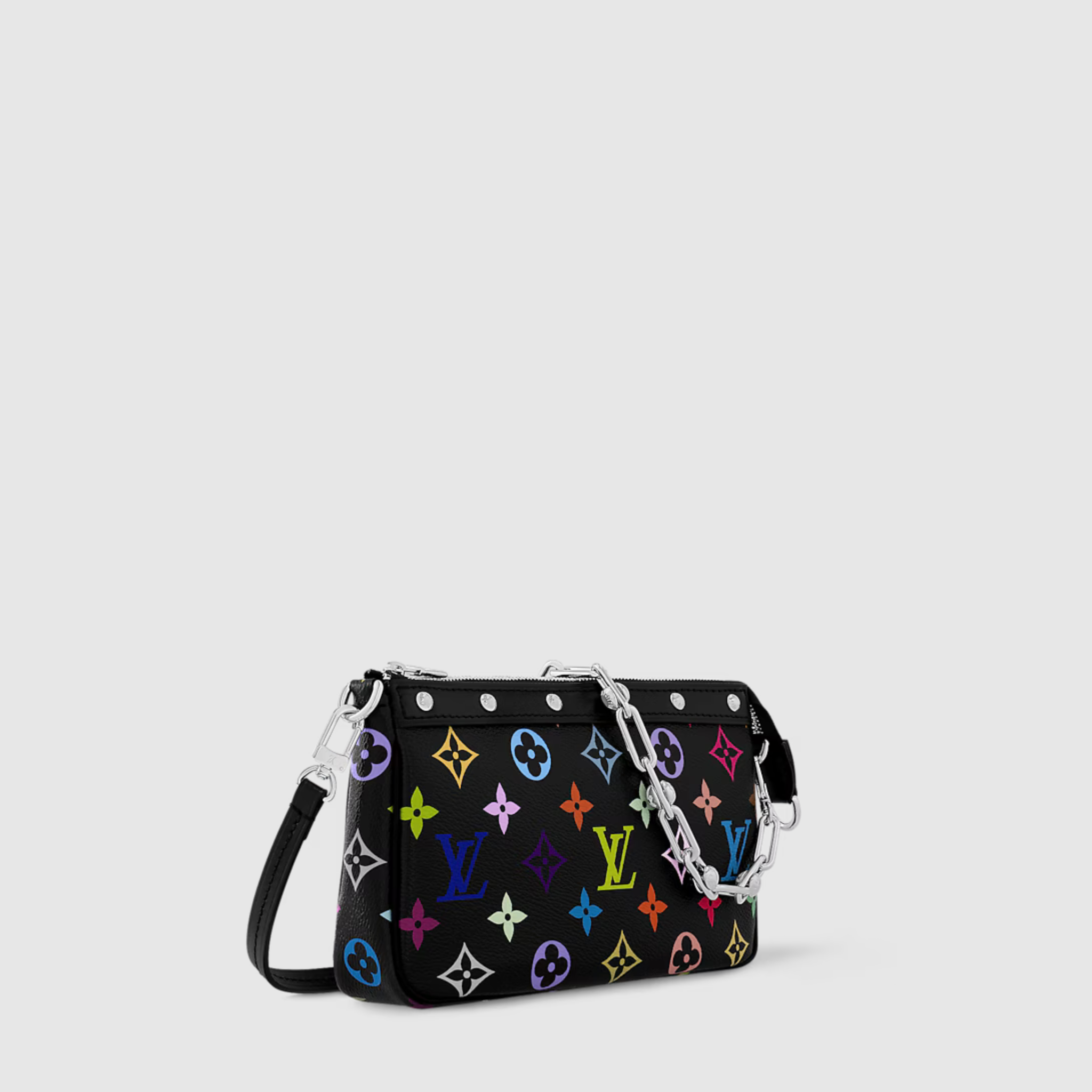 LV X TM POCHETTE ACCESSOIRES, MONOGRAM COATED CANVAS – MULTICOLORED