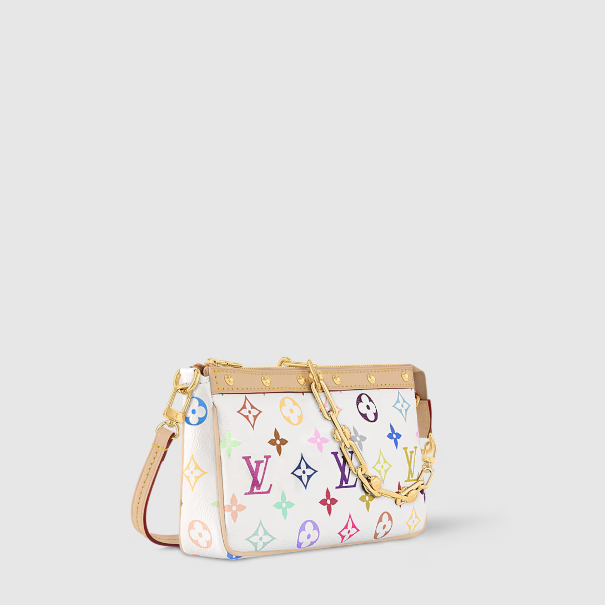 LV X TM POCHETTE ACCESSOIRES, MONOGRAM COATED CANVAS – MULTICOLORED