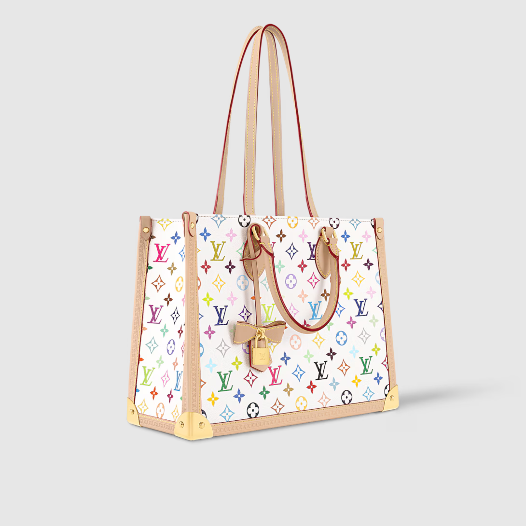 LV X TM ONTHEGO MM, MONOGRAM COATED CANVAS – MULTICOLORED