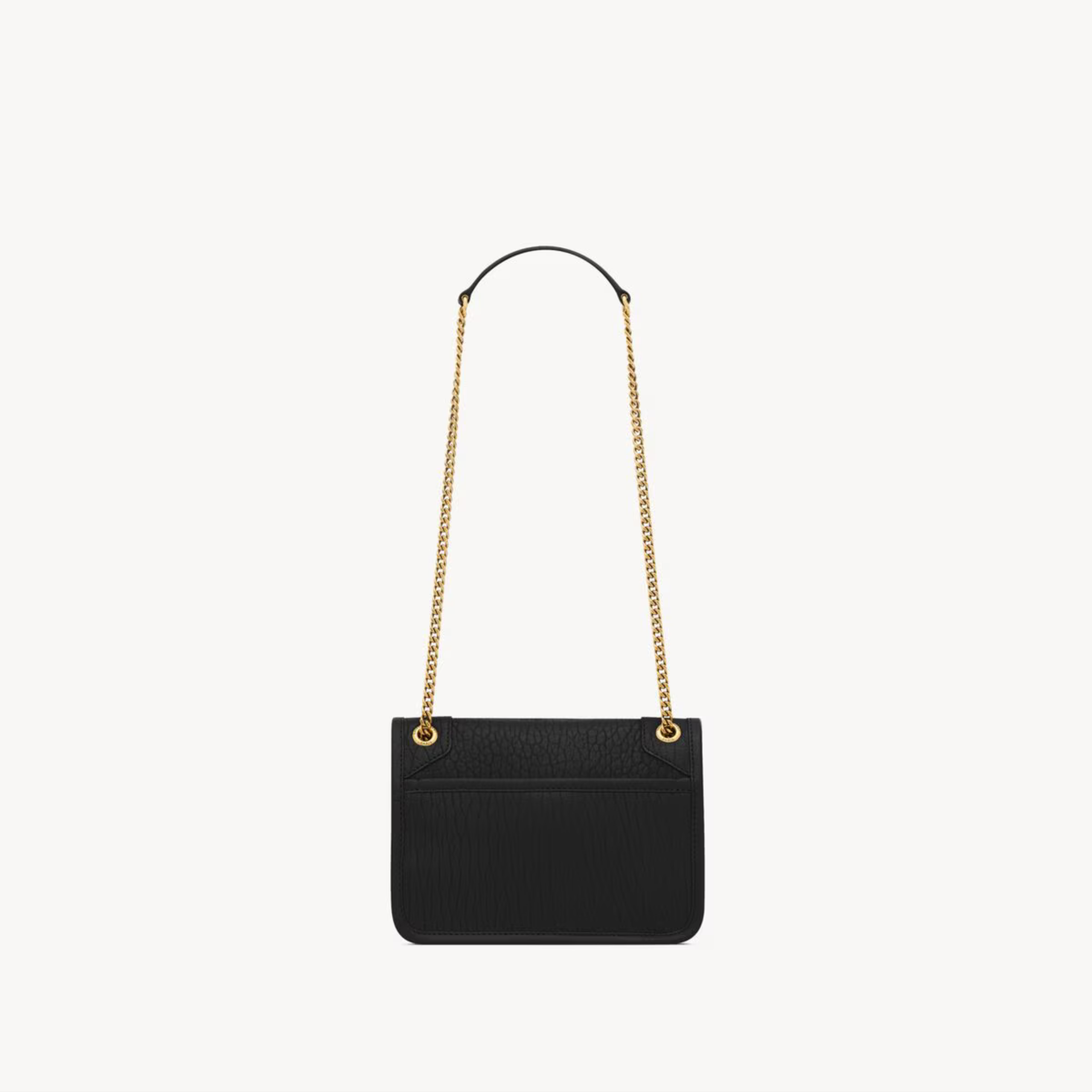 NIKI MINI, GRAINED LAMBSKIN – BLACK