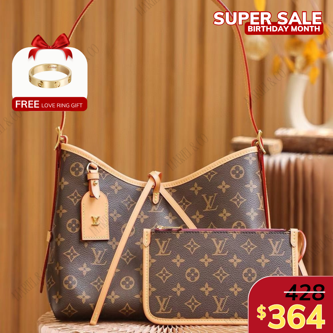 CARRYALL PM, MONOGRAM COATED CANVAS – MONOGRAM